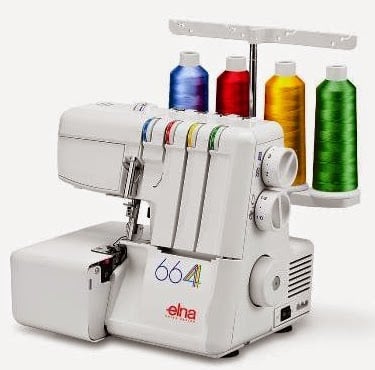 Overlock example: the ELNA 664 Pro