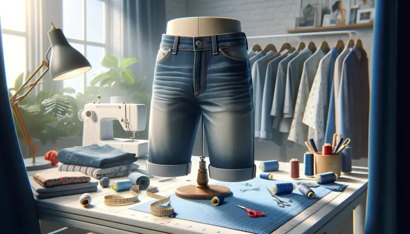 牛仔短裤是系列中的顶级款式，是夏季时尚造型的完美选择！