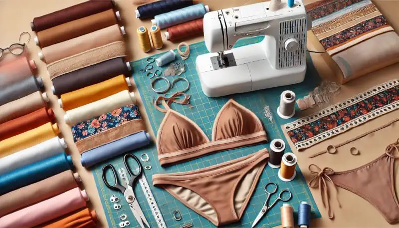 Un bikini no es tan complicado de coser cuando tienes el modelo adecuado.