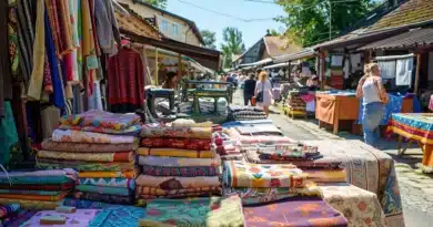 Marché aux puces de couturières