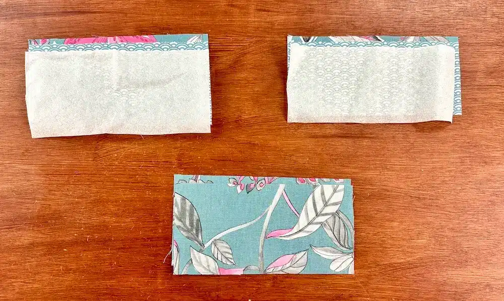 The material to sew this wallet