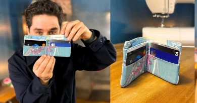 How to sew this little wallet