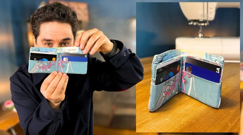 How to sew this little wallet