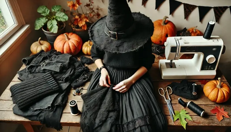 A witch or a sorcerer is first and foremost a hat!