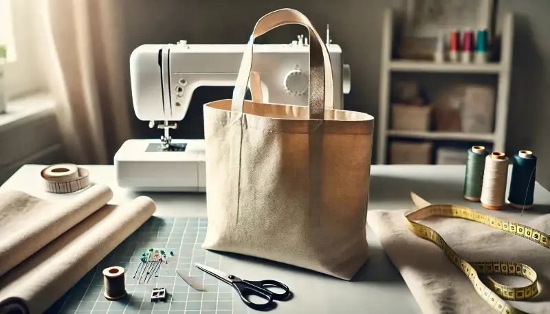 A quick and easy tote bag for beginners