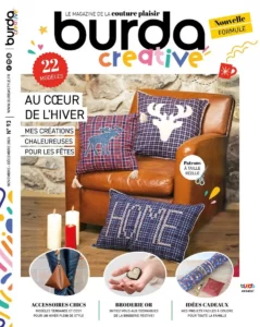 Le magazine Burda Créative des Fêtes de fin d'année 2024