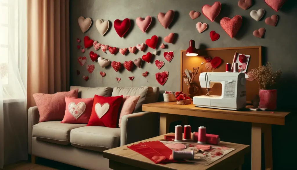 Quelles décorations coudre pour la Saint Valentin ?