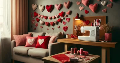 Quelles décorations coudre pour la Saint Valentin ?