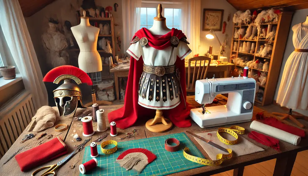 Roman soldier disguise, to sew